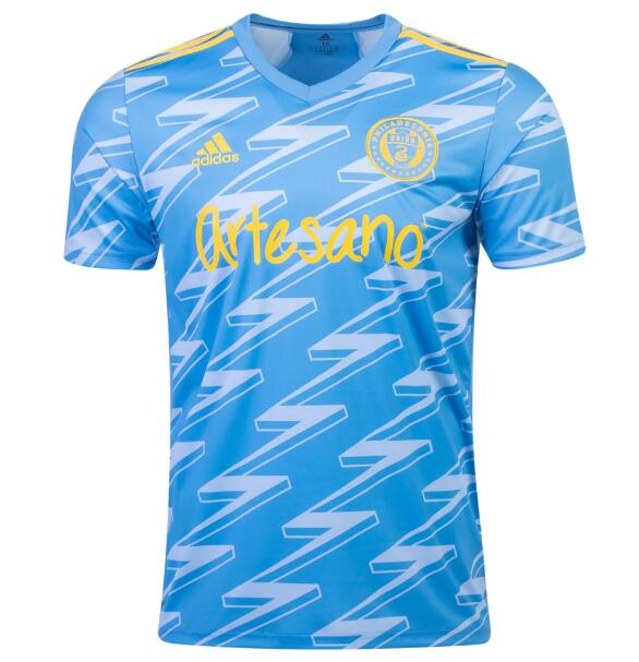 2021/22 Philadelphia Union Blue Away Kit Soccer Jersey